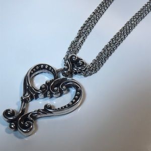 Brighton ornate 3 strand necklace 18”-20”